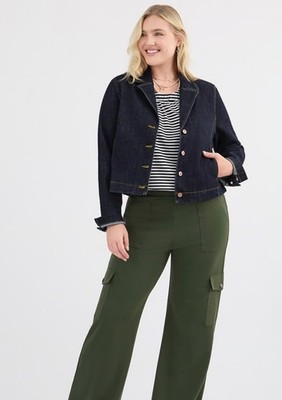 Cabi New NWT Johnny Jacket #4681 Blue Denim XS - XL Was $175 | eBay