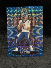 2024 Panini Mosaic C.J. Stroud Blue Reactive Mosaic Prizm #85 Houston Texans