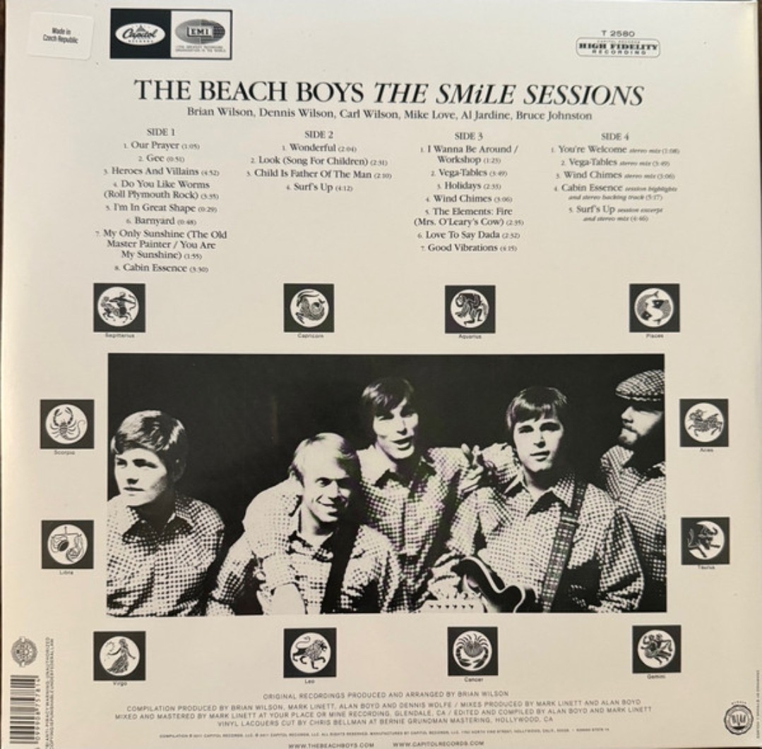 The Beach Boys -The Smile Sessions, 2025 2LP Mono Reissue, New