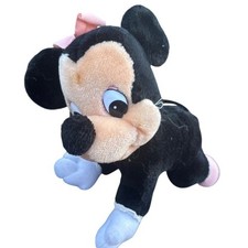 Vintage 1984 Disney baby Minnie Mouse Plush Disneyland Walt Disney World