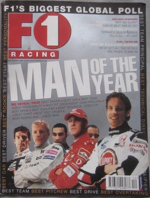 F1 Racing magazine December 2004