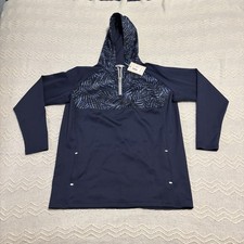 Peter Millar Youth Boys XL 1/4 Zip Hoodie Golf Jacket - NWT 150.00