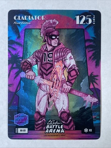 GLADIATOR (Roman Anthony) Bo Jackson Battle Arena Miami Ice 125 Power