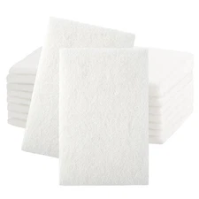 5PCS 6"x9" White General Purpose Scuff Pads - Automotive Surface Prep Light Duty