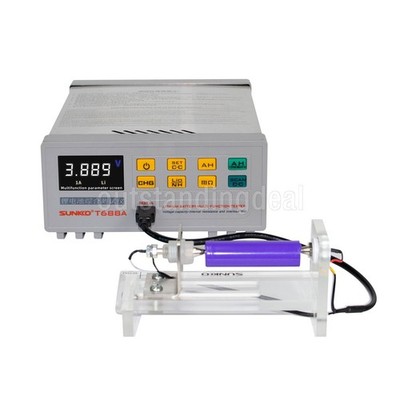 SUNKKO T-688A 18650 Li-Battery Capacity Tester f/ Voltage Capacity Testing ot25 