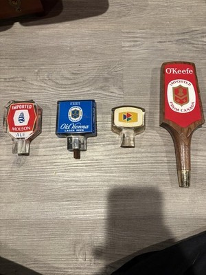 Vintage Beer Tsp Handle Lot Of 4