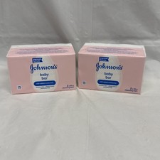 Bundle Lot Total 2 Packs Johnson's Baby Bath Bar 2x85g