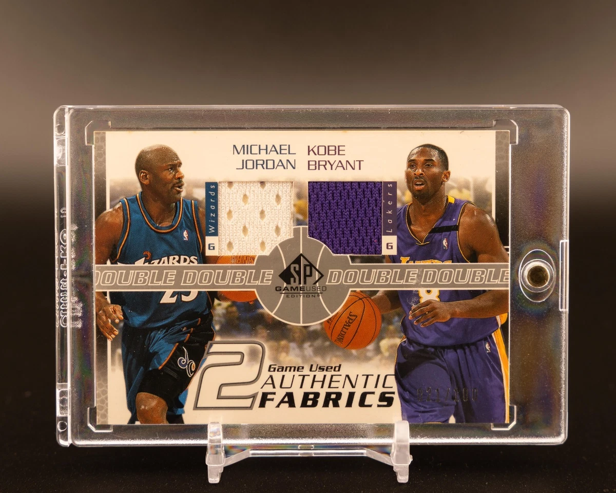 2003-04 SP Game Used - Kobe Bryant/Michael Jordan #MJ/KB-J for