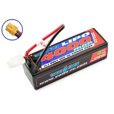 Image of 3S 4000Mah Hard Case 11.1V 50C Voltz Lipo Stick Pack W/Xt60 VZ0342XT60