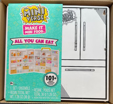 Mgas Mini Verse Make It Mini Food All You Can Eat Collection 101 Pieces - New