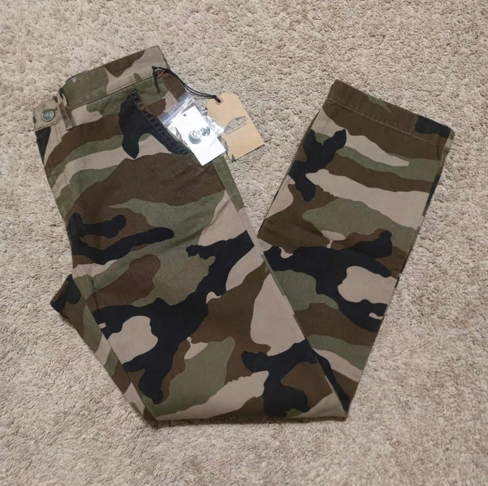 VANS – Pantalon Chino Homme Camouflage – Taille W28 38FR Neuf - Photo 4/4