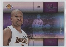 2009-10 Panini Studio Proofs Silver 45/99 Derek Fisher #2 2rz