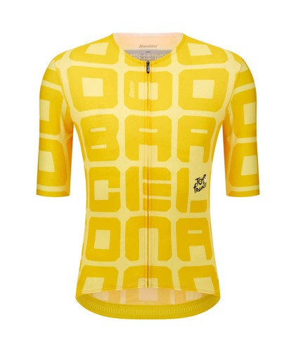 SANTINI TOUR DE FRANCE - GRAND DÉPART BARCELONE S/S UNISEX JERSEY 2026