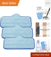 Microfiber Pads Compatible with Dupray Neat Steam Cleaner – Washable Steam Mo...