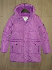 Marks & Spencer Girls Lilac Purple Hooded Winter Coat Jacket Age 10-11 146cm