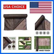 60 5'10'' x 100 FT Eyelets Shade Cloth Roll Sunblock Shade UV Resistant Net ...