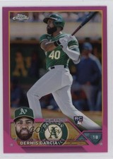 2023 Topps Chrome Pink Refractor Dermis Garcia Dermis García #183 0s07