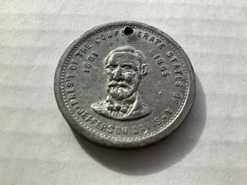 Medal-Jefferson Davis, President of the Confederate States, 1861-1865