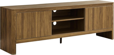 72'' Dark Walnut TV Stand - Stylish Media Console & Storage Solution