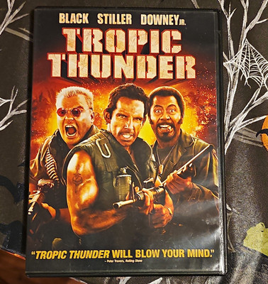 DreamWorks Tropic Thunder (2008) DVD R 16:9 Subtitles Comedy Stiller