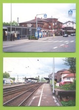 LANDSTUHL STATION GERMANY GERMAN RAILWAY 9/7/2000 PHOTOGRAPHS 10 x 15cms.