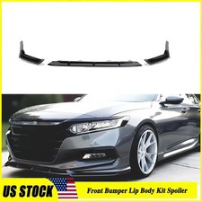 For 18-2020 Accord Modern Steel Metallic Yofer Jdm Front Bumper Lip Splitter Kit For 18-2020 Accord Modern Steel Metallic Yofer Jdm Front Bumper Lip Splitter Kit
