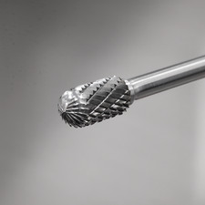Image of Sealey SDB02XL Tungsten Carbide Rotary Burr Extra-Long Cylindrical Ball Nose 10m