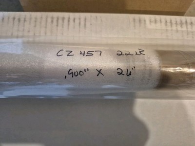Lilja CZ 457 .900 Straight Bull Rifle Barrel 26'' 22LR 1:16 Match Stainless
