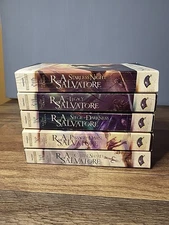 Legend Of Drizzt RA Salvatore Forgotten Realms Lot Of 5 Books