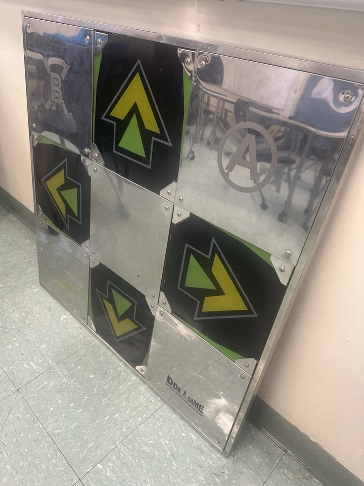 Envío $1 - Almohadilla de baile Dance Dance Revolution de acero inoxidable con controlador Foto 2 de 4