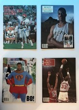 1990s Beckett Football and Basketball Magazines- 4 Magazine Lot