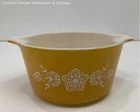 Vintage Pyrex Butterfly Gold 1 Qt. Casserole Dish No Lid