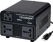 800W Step Up Step Down Transformer Voltage Converter 110V-120V   220V-240V