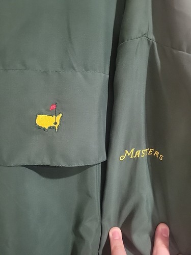 Sunderland of Scotland Masters Golf Augusta Green Pullover Size XL Windbreaker - Bild 3 von 4