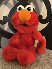 Vintage 1992 Elmo Plush Tou Collectible Sesame Street Stuffed Animal
