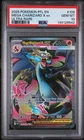 2025 POKEMON PFL EN-PHANTASMAL FLAMES #109 MEGA CHARIZARD X EX ULTRA RARE PSA 10