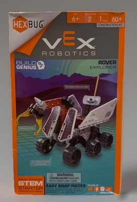 HEXBUG VEX Robotics Rover Explorer Construction Kit STEM Building Set 60+ Pieces