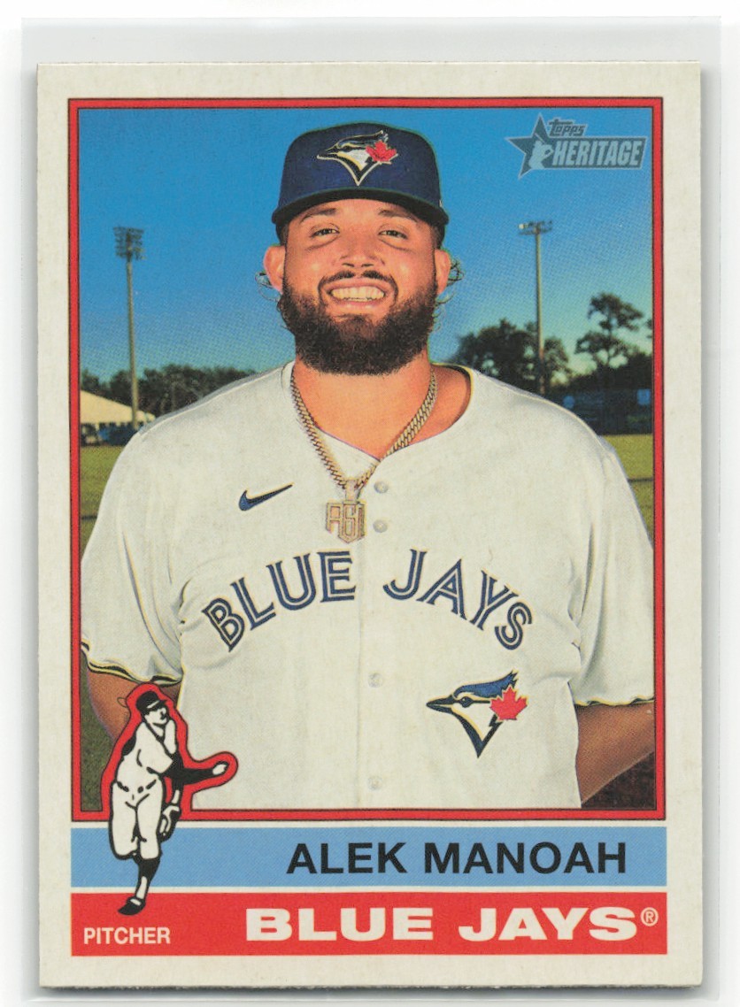 2025 Topps Heritage Alek Manoah Short Print #486 Toronto Blue Jays