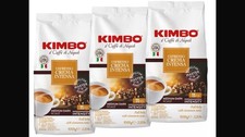 Kimbo Espresso Crema Intensa, 3x 1 Kg, Ganze Kaffeebohnen