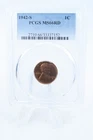 1942-S PCGS MS66RD Lincoln Wheat Cent Business Strike 1C