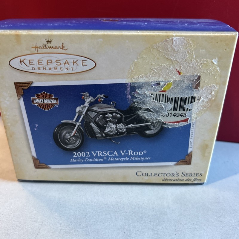 Hallmark 2002 Vrsa Vrod Ornament- Motorcycle