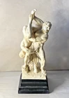 Vintage Resin Sculpture "Hercules and Diomedes" by Vincenzo de' Rossi LT