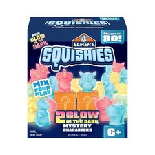 Elmer's Squishies Glow In The Dark Kit-Mystery Characters