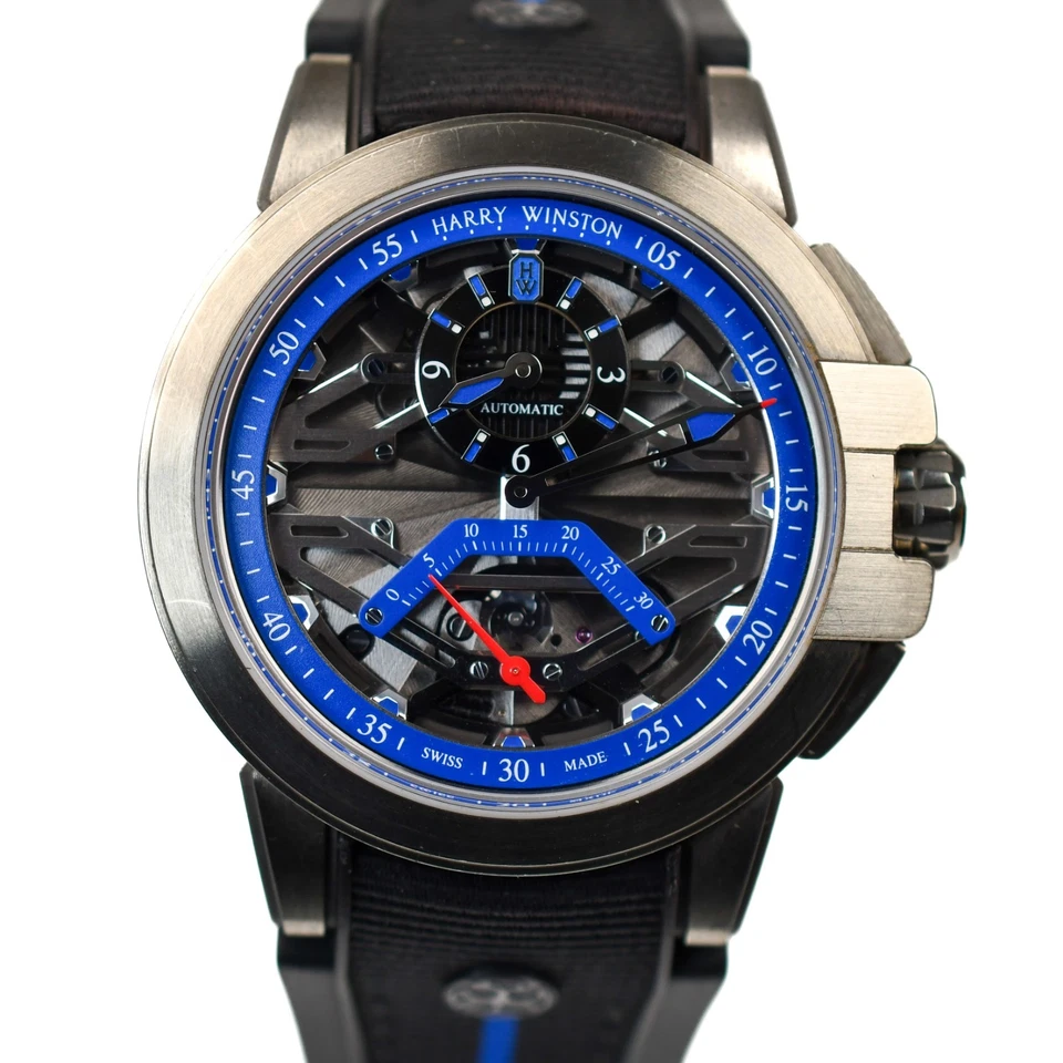 Harry Winston Ocean Z15 OCEASR42ZZ001 42 mm potasio automático venta al por menor $30,100 Foto 2 de 4