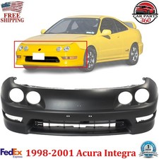 Front Bumper Cover For 1998-2001 Acura Integra Primed 04711st7a91zz Ac1000130