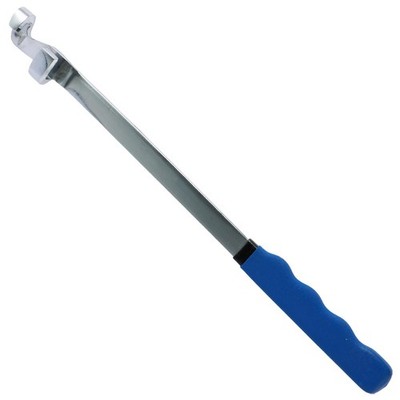 Wrench Extender Tool Bar Extension Torque Multiplier Leverage Red Silver 15 In