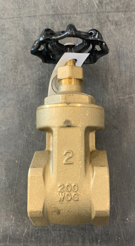 NEW Legend 2" Brass Gate Valve WOG