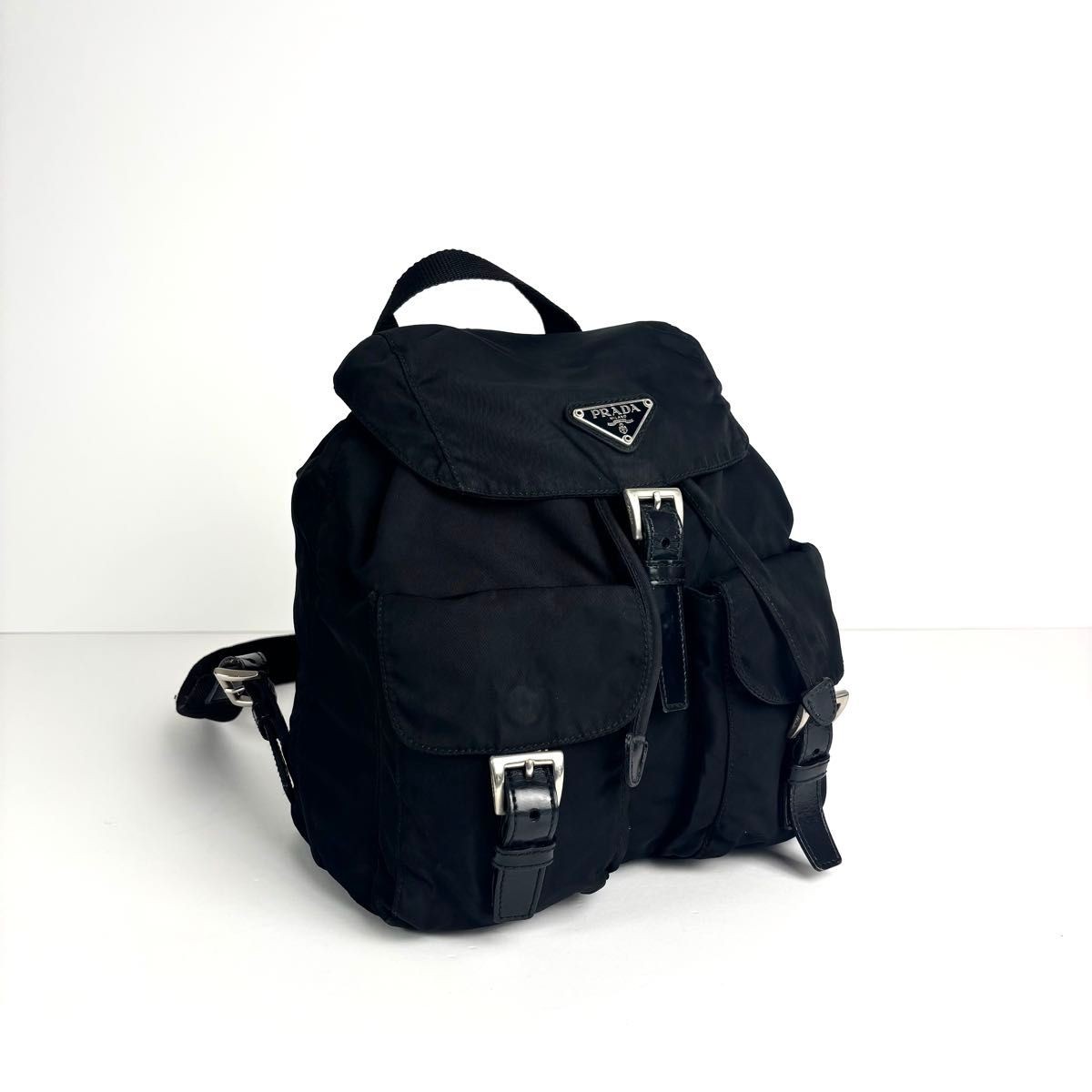 Excellent condition PRADA backpack drawstring tri… - image 2