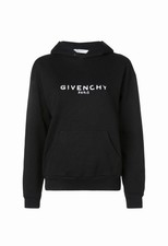 AUTHENTIC GIVENCHY Black Hoodie Sweatshirt Size Medium