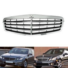 Kühlergitter Frontgrill Kühlergrill Chrom für Mercedes E-Klasse W212 S212 09-12 Kühlergitter Frontgrill Kühlergrill Chrom für Mercedes E-Klasse W212 S212 09-12